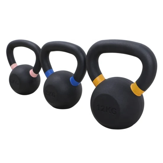 Kettlebell dell'attrezzatura di forma fisica della palestra dei pesi liberi di logo personalizzato di body building della fabbrica all'ingrosso