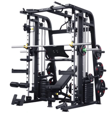 Rack multifunzionale per squat da palestra Smith Machine per esercizi a casa